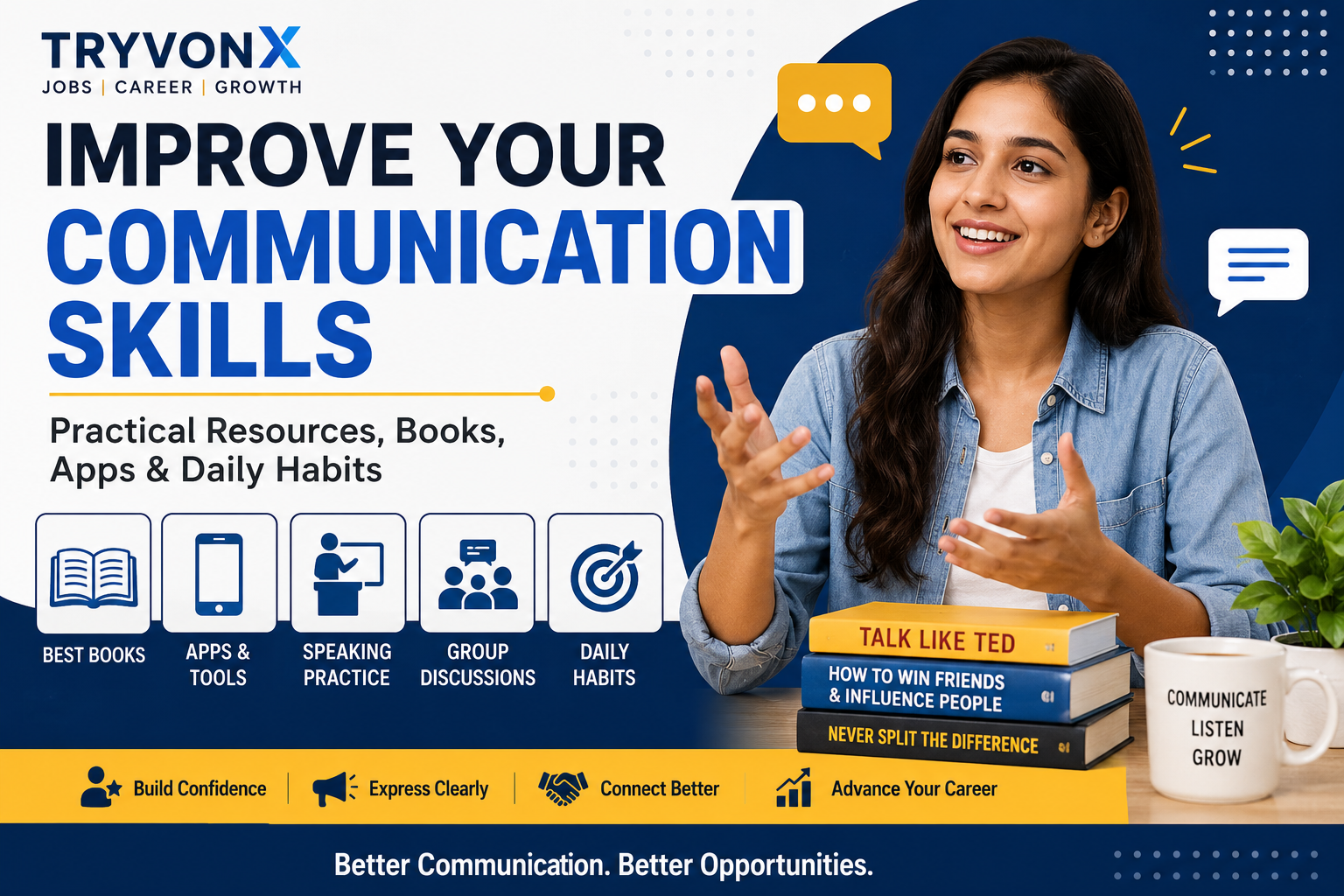 How to Improve Communication Skills: Practical Resources, Books, Apps & Daily Habits